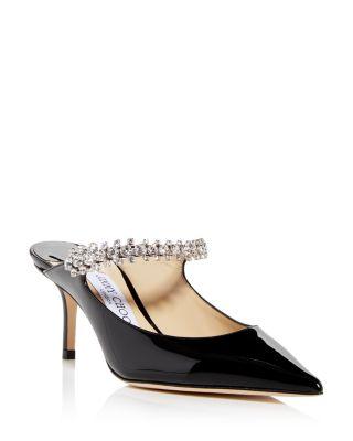 Women's Bing 65 Embellished High Heel Mules by JIMMY CHOO