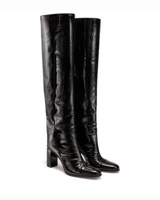 Women's Caly Over The Knee 85 Boots by JIMMY CHOO