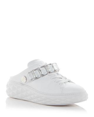 Women's Diamond Embellished Platform Slingback Sneakers by JIMMY CHOO