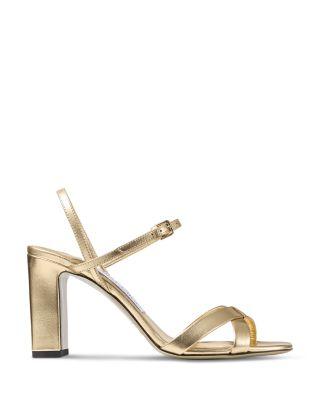 Women's Elsy 85 Block Heel Sandals by JIMMY CHOO