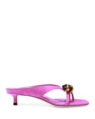 Women's Emeri Stone 35 Suede Sandals by JIMMY CHOO