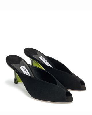 Women's Glace 80 Mules by JIMMY CHOO