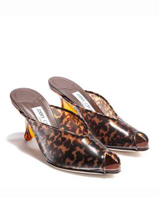 Women's Glace 80 Mules by JIMMY CHOO
