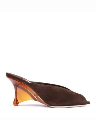 Women's Glace 80 Mules by JIMMY CHOO