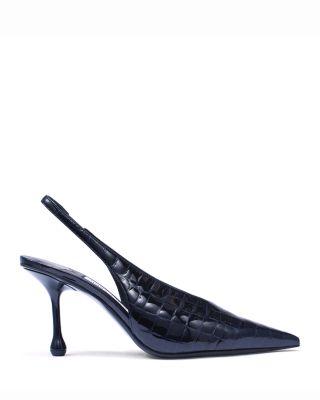 Women's Isa 80 Embossed Leather Slingback Pumps by JIMMY CHOO