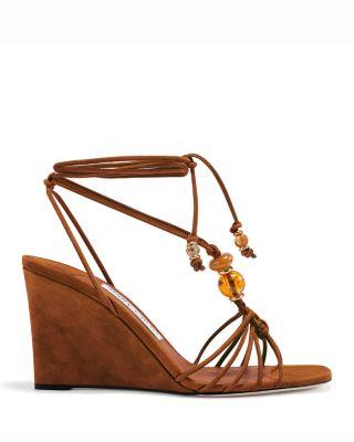 Women's Lova 85 Wedge Sandals by JIMMY CHOO
