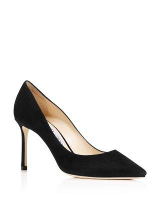 Women's Romy 85 Pointed-Toe Pumps by JIMMY CHOO