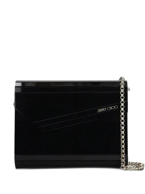 logo clutch bag by JIMMY CHOO