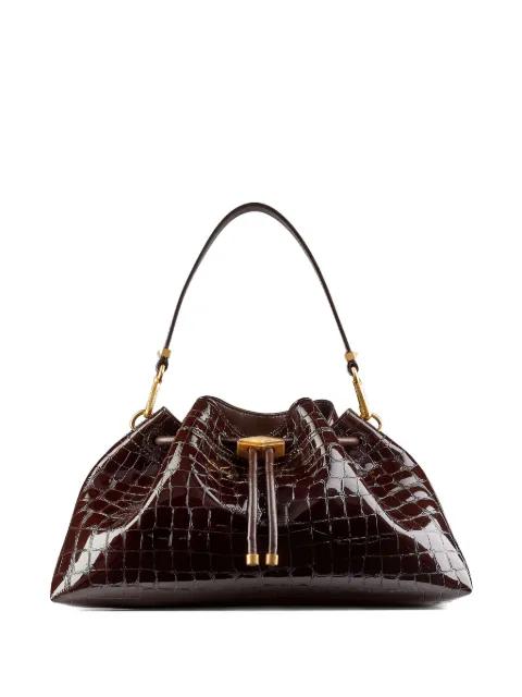 medium Cinch crocodile-effect shoulder bag by JIMMY CHOO