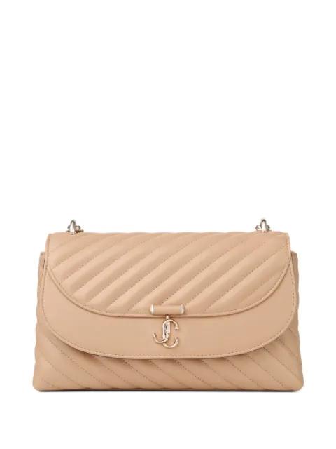 medium Curve quilted chain-strap cross body bag by JIMMY CHOO