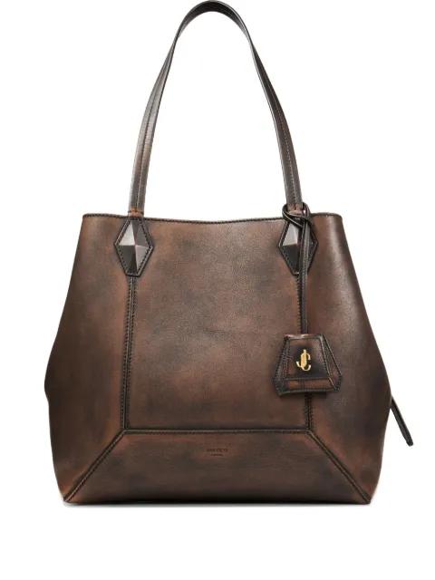 medium Diamond leather tote bag by JIMMY CHOO