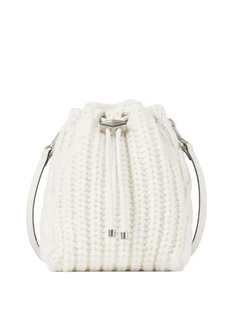 mini Cinch knitted mini bag by JIMMY CHOO