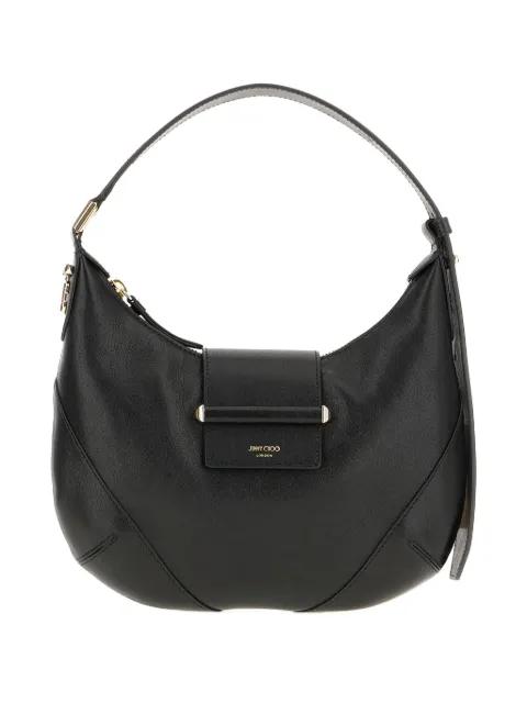 small Bar crescent leather shoulder bag by JIMMY CHOO