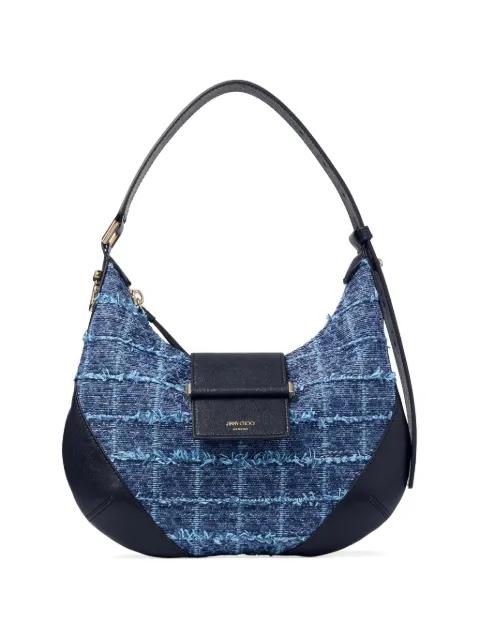 small Bar frayed shoulder bag by JIMMY CHOO