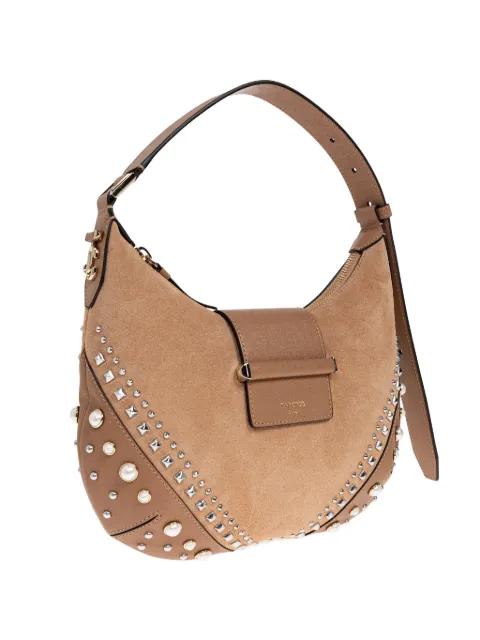 small Bar studded shoulder bag by JIMMY CHOO