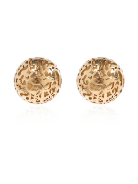 sphere stud earrings by JIMMY CHOO