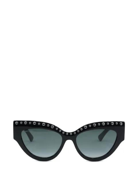 stud cat-eye sunglasses by JIMMY CHOO