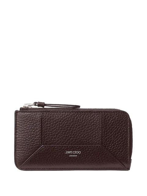 zip-around leather wallet by JIMMY CHOO