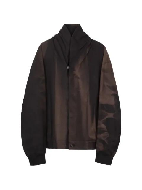 shawl-collar jacket by JIYONG KIM