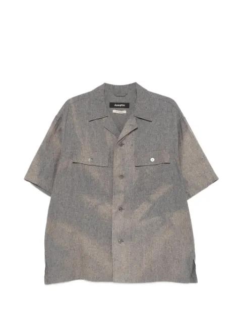 short-sleeve shirt by JIYONG KIM