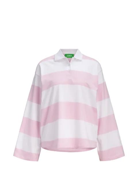 striped polo shirt by JJXX
