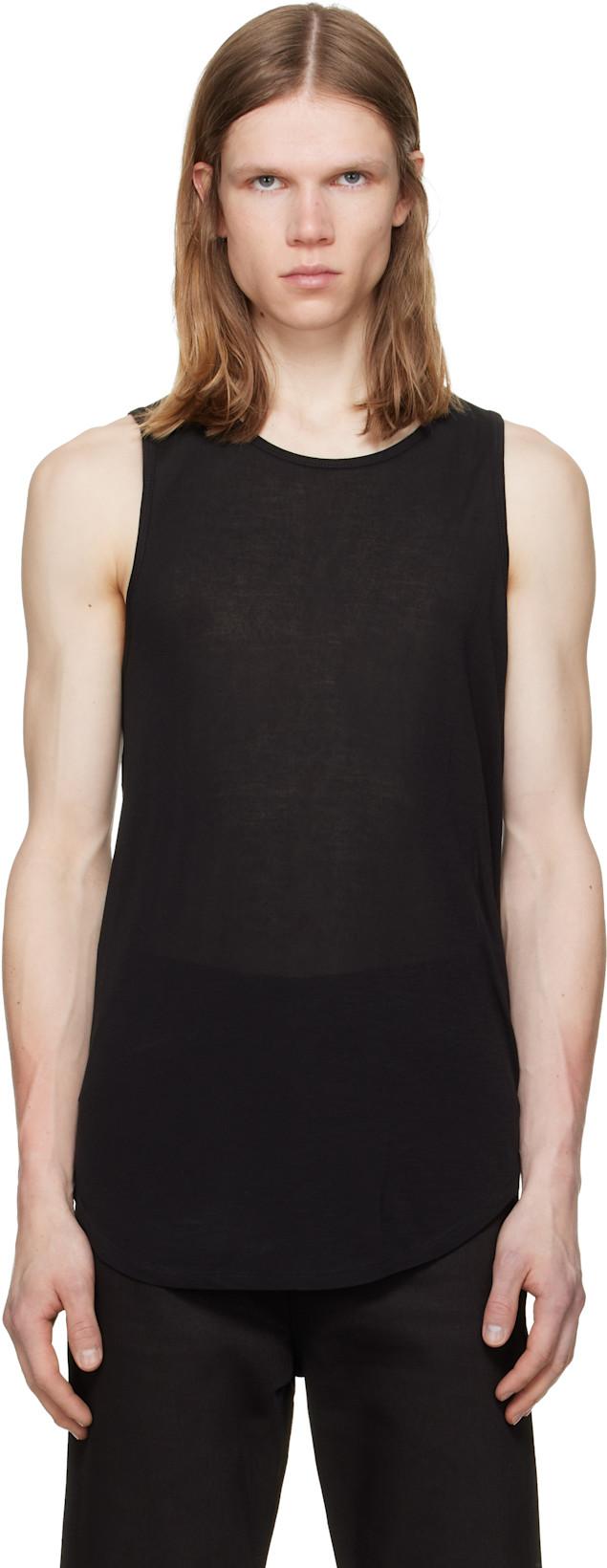 Black Tour Tank Top by JKEEFER