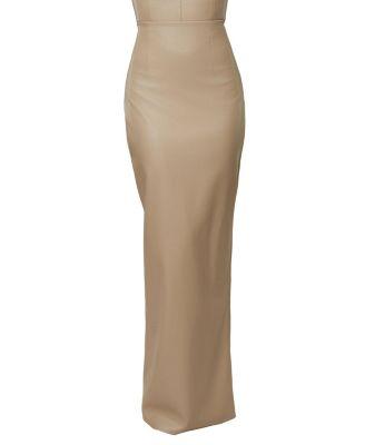 Ace PU Leather Skirt by JLUXLABEL