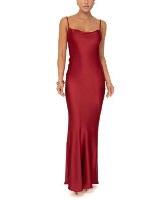 Down The Aisle Satin Gown by JLUXLABEL