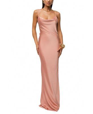 Down The Aisle Satin Gown by JLUXLABEL