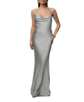Down The Aisle Satin Gown by JLUXLABEL