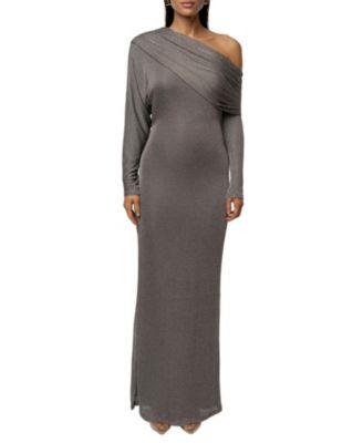 Drape and Shine Maxi Dress by JLUXLABEL
