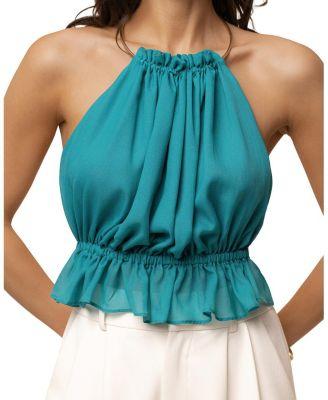 Moonlit Coast Halter Top by JLUXLABEL