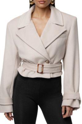 Sharp Presence Crop Jacket by JLUXLABEL