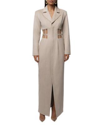 Toffee Haze Suede Dress by JLUXLABEL