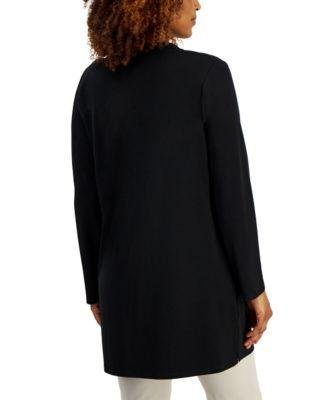 Women's Open Front Knit Cardigan by JM COLLECTION