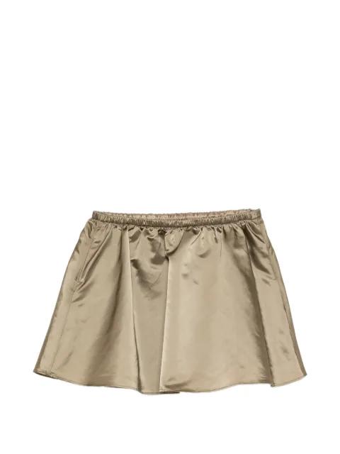 A-line mini skirt by JNBY
