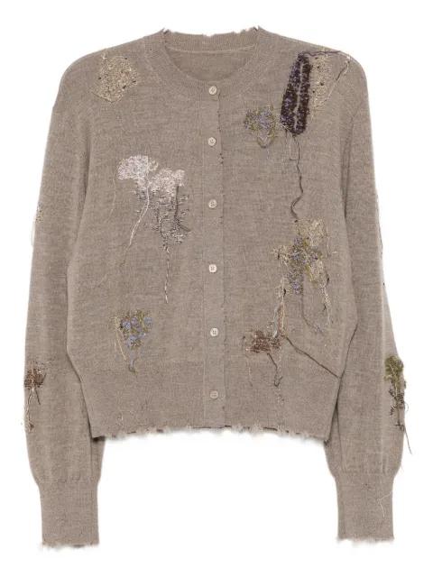 Botanical cardigan by JNBY