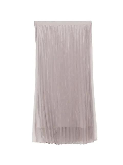 Soft Rhythm pleated skirt by JNBY