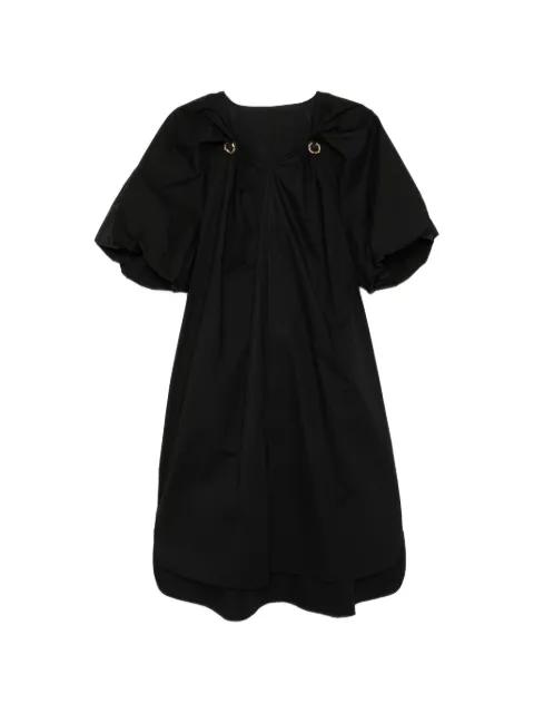 V-neck balloon dress by JNBY
