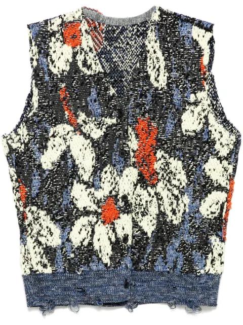 V-neck jumper by JNBY