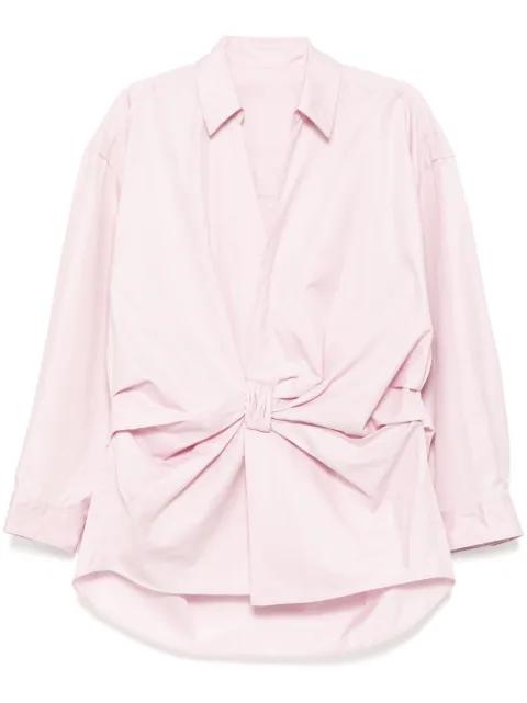 V-neck shirt by JNBY