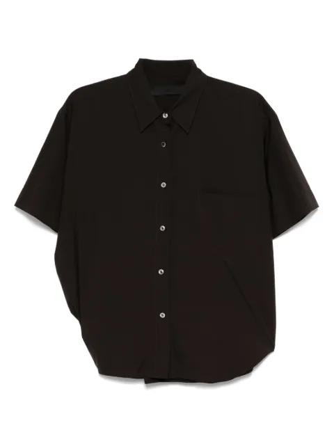 asymmetric shirt by JNBY
