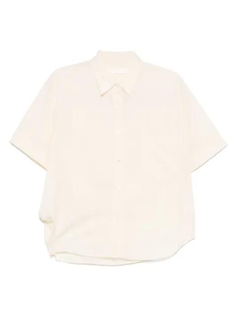asymmetric shirt by JNBY