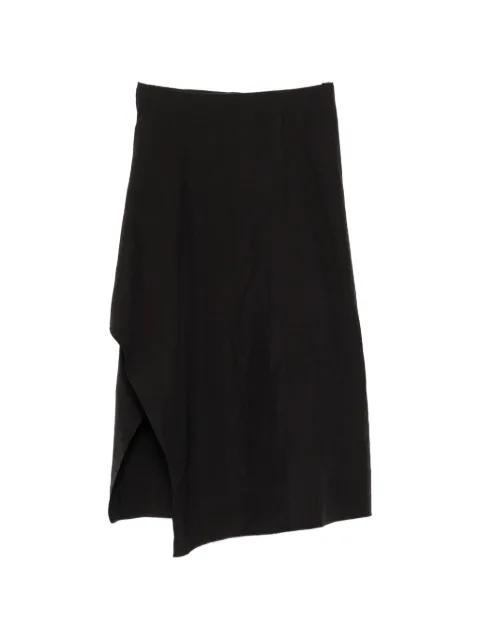 asymmetric slit skirt by JNBY