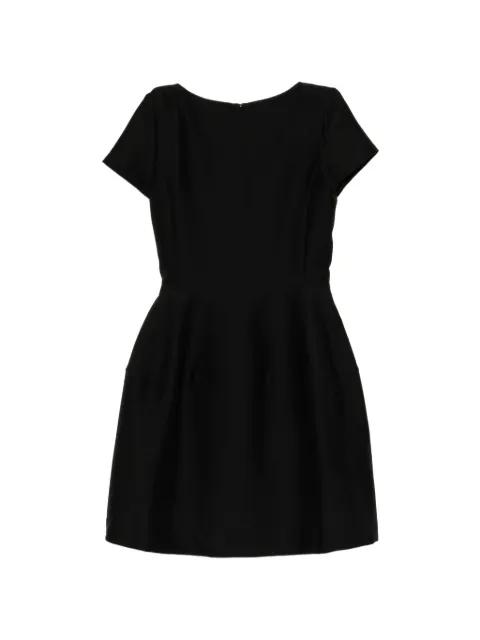 boat-neck mini dress by JNBY