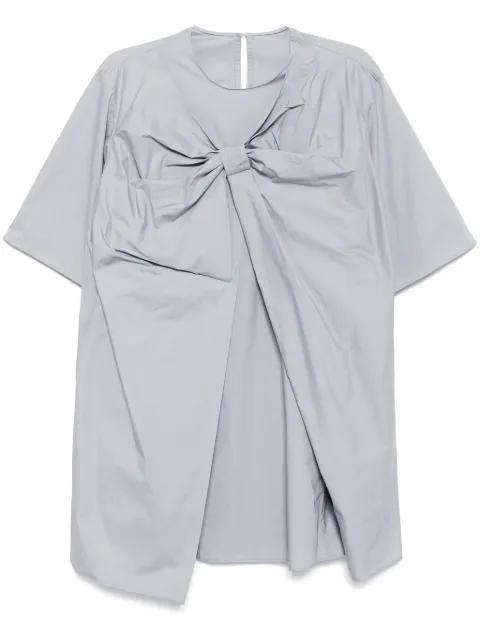 bow-detail dress by JNBY