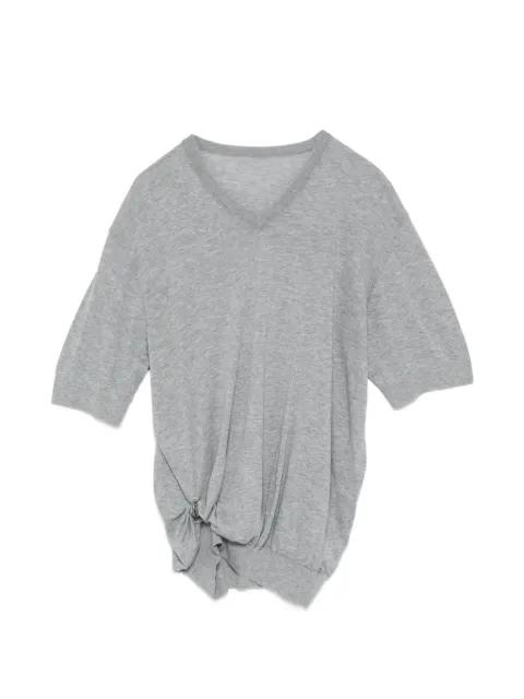 cotton T-shirt by JNBY