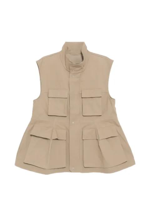 cotton vest by JNBY