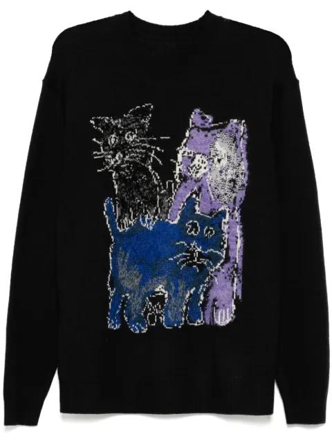 crew-neck jumper by JNBY