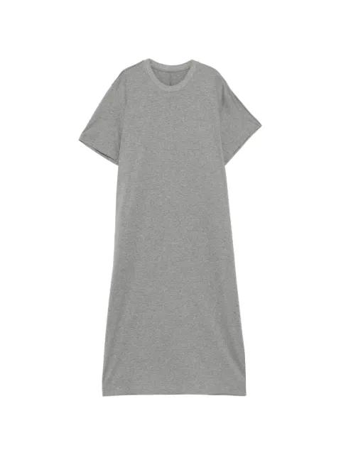 crew neck short-sleeve dress by JNBY